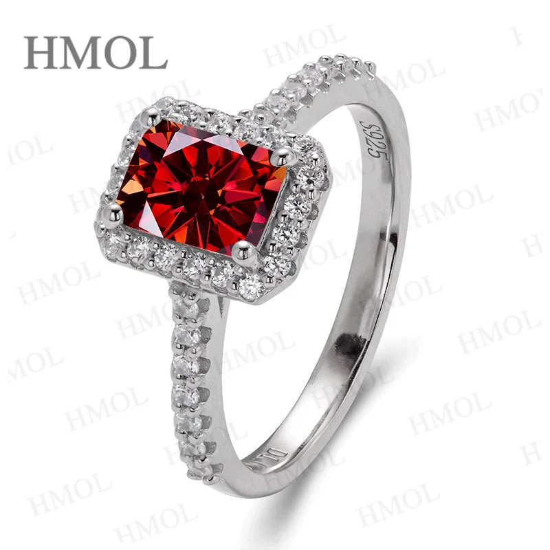 

Винтажное обручальное кольцо с муассанитом изумрудной огранки в стиле арт-деко VVS1, антикварное обручальное кольцо, подарок на годовщину для нее