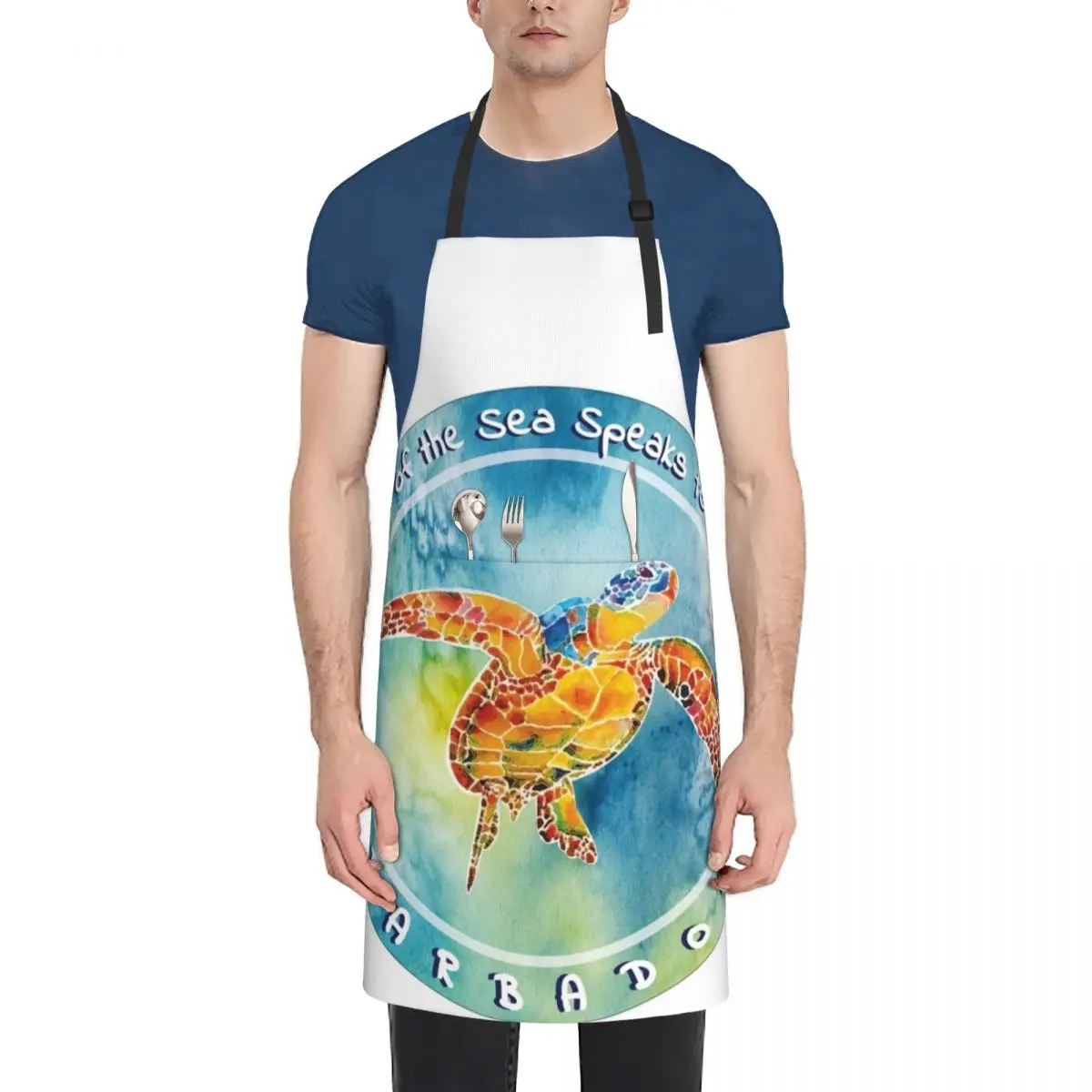 

Voice of the Sea Speaks To The Soul Apron Kitchen Women For Men Apron