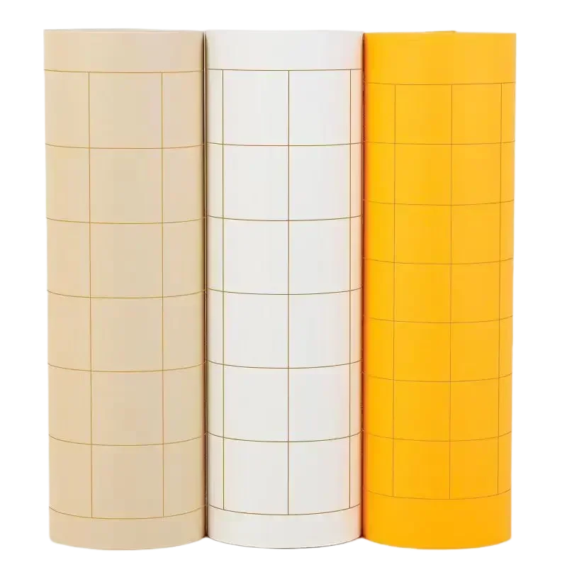 Long Rolling Half Ripe Xuan Paper White Writing Brush Practice Calligraphy Papier Gold Line Grid Xuan Paper for Students