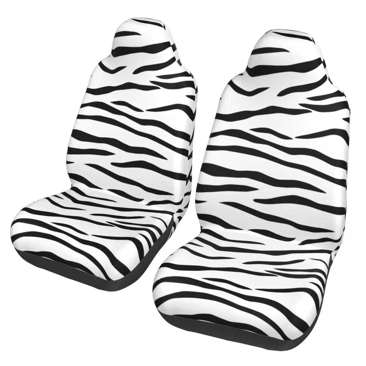 Black And White Tiger Stripes Universal Car Seat Cover Protector Interior Accessories AUTOYOUTH Auto Seat Cover Fiber Fishing