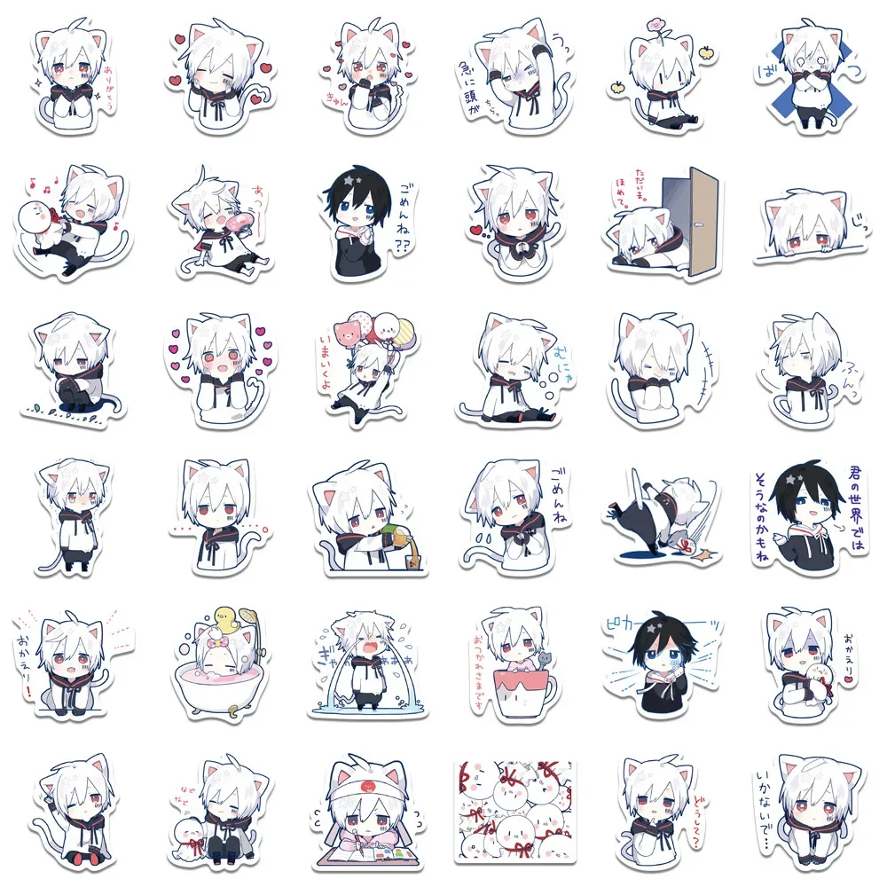 10/30/50PCS New Anime Cartoon Personality Creative Computer Suitcase Mobile Phone Chair Decoration Waterproof Sticker Wholesale