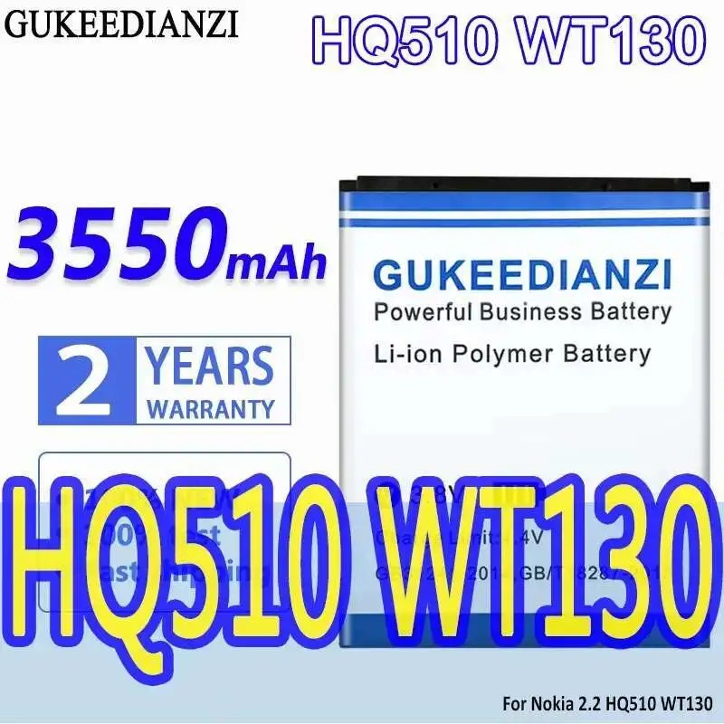 

Для Nokia 2.2 HQ510 WT130 3550 мАч HQ510 WT130 аккумулятор мобильного телефона хорошая низкотемпературная производительность надежная замена