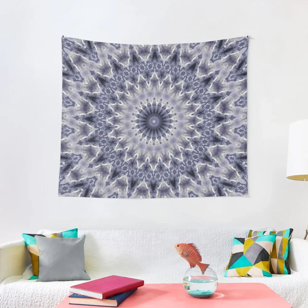 

Purple gray mandala Tapestry Wall Art Wall Decor Hanging Decoration Pictures Room Wall Room Aesthetic Tapestry