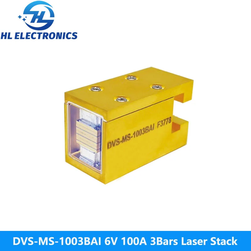 DVS-MS-1003BAI 6V 100A 3Bars 300W 808nm Laser Stack for Hair Removal Machine