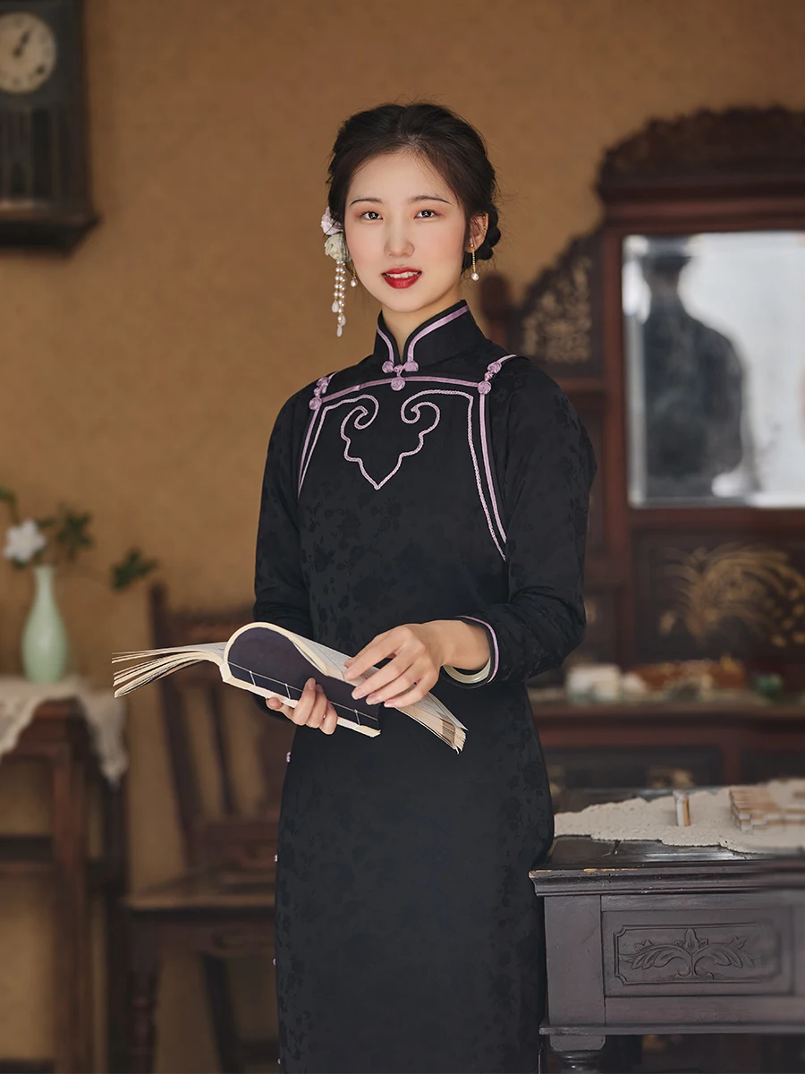 

Топ Ularan Daily Size Miss Spring Autumn Vinegar Acidous Cloud Head Ancient Method Full Open No Banner Retro Sle...