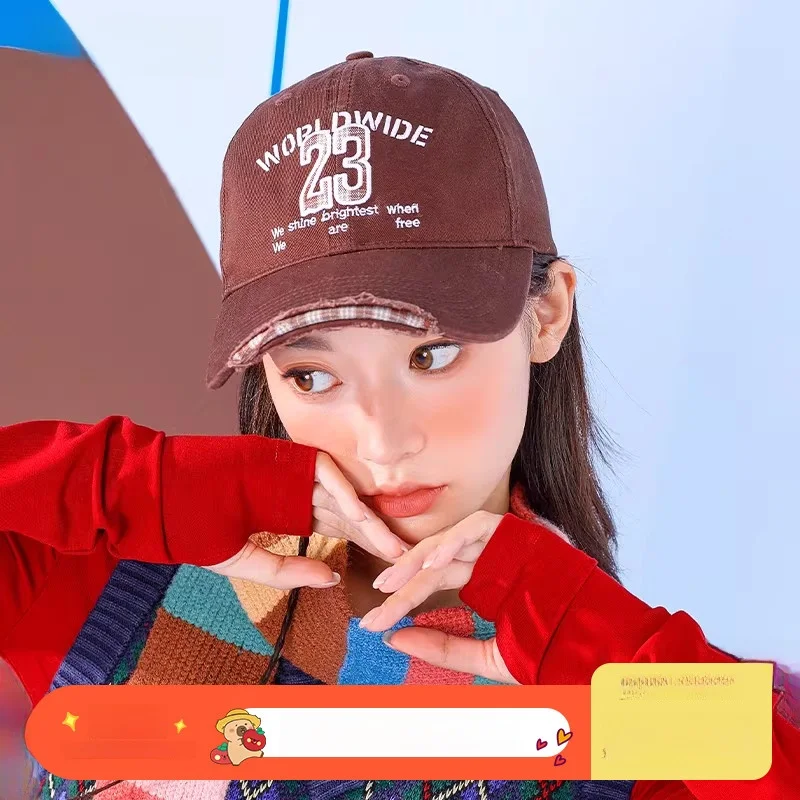 

Cool Leisure Cotton Baseball Cap Letter Forward Design for Boys And Girls Sports Interval ex Casual Cartoon Anime Hat