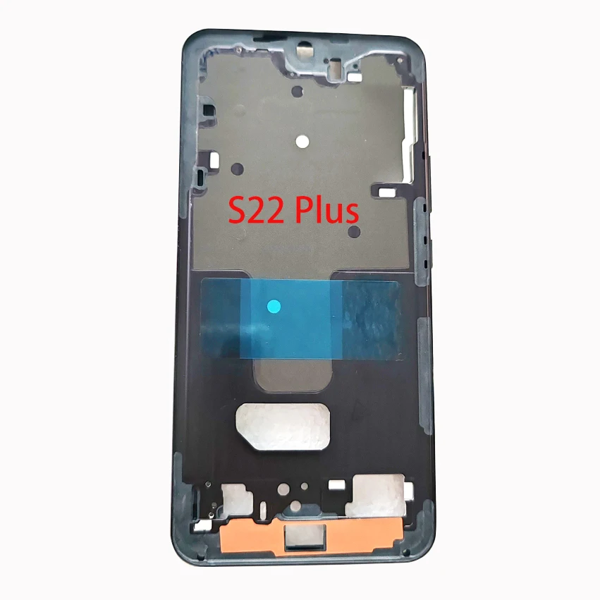 1Pcs For Samsung Galaxy S22 Plus S22 Ultra Middle Frame Housing Board LCD Faceplate Bezel Replace Repair+ Side Buttons