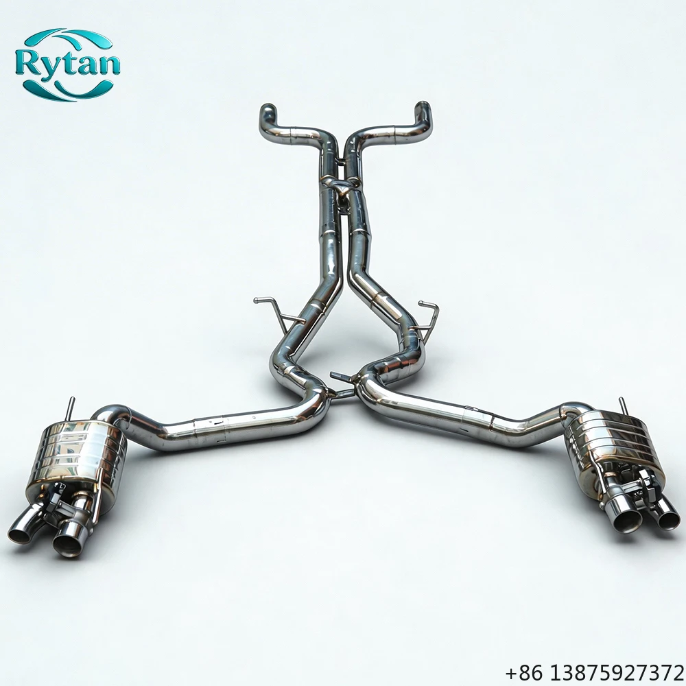 

Выхлопная система Rytan Valvetronic из нержавеющей стали 304 с клапаном, Catback, для Levante 3.0T OPF 2016-2022, полный привод