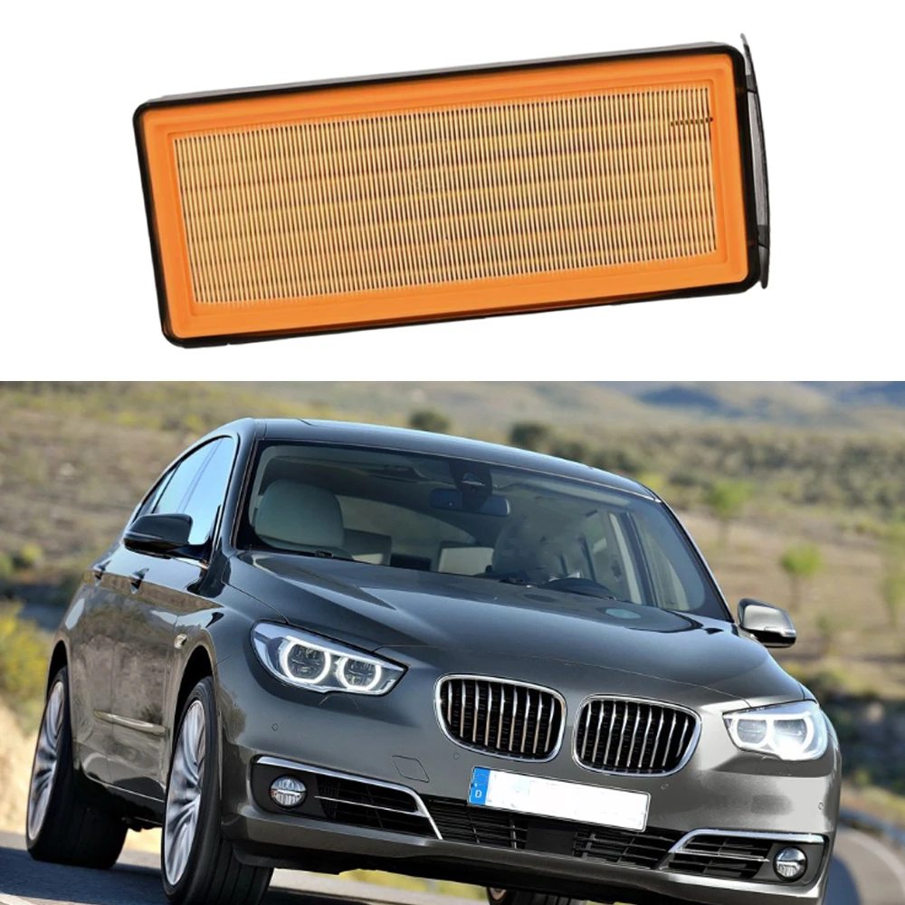 1Pcs Car Air Cilter For BMW Plastic + Cleaner Paper Premium Durable High Quality Material Easy Installation Car Accessories