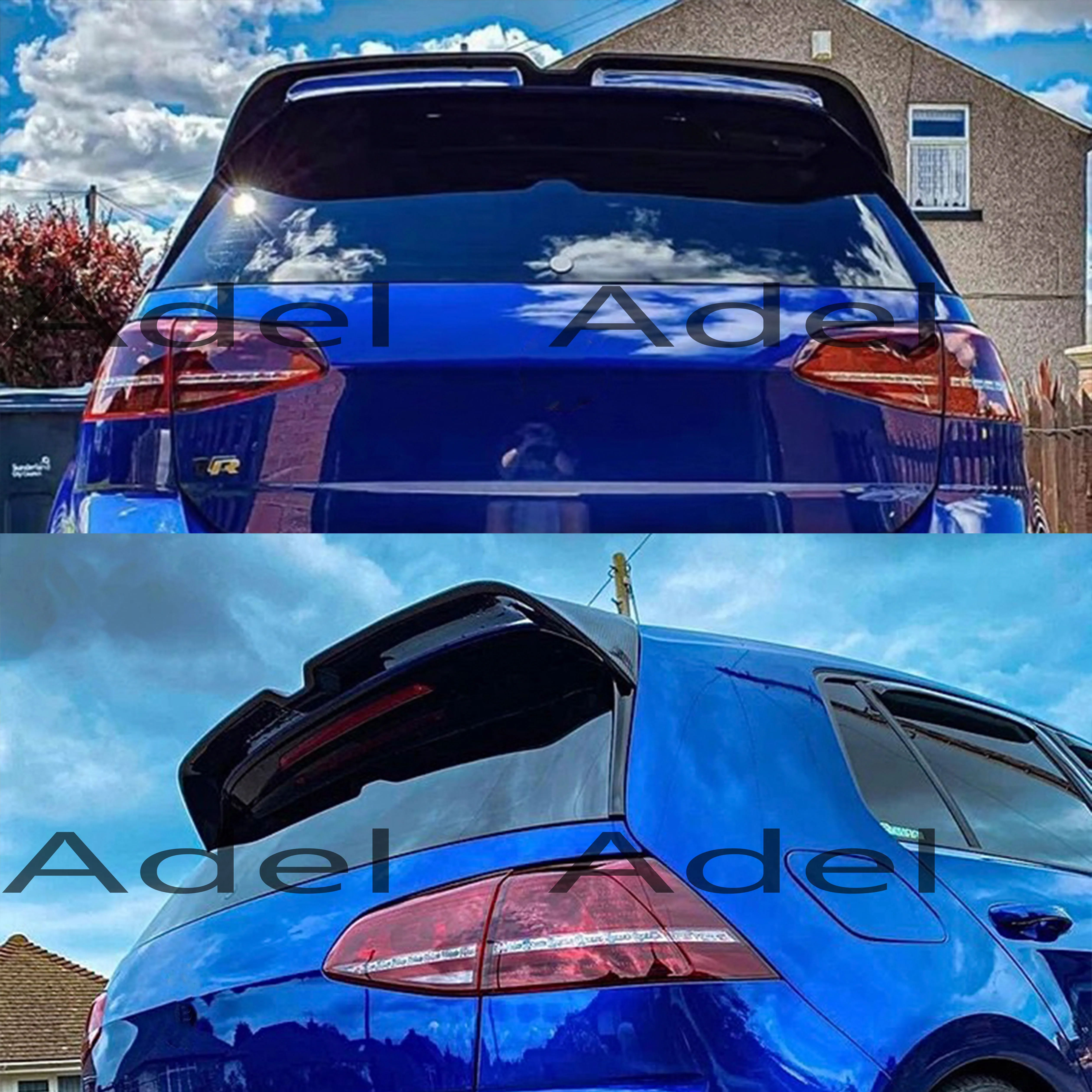 Oettinger Style Roof Spoiler For Volkswagen Golf MK7 7.5 TSi TDi GTI R GTD GTE ABS Plastic Rear Spoiler aleron golf 7 2013 -2020