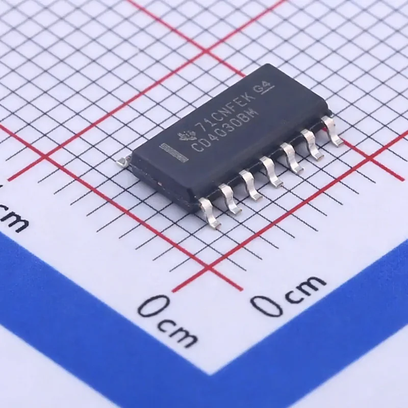50PCS/LOT CD4030BM96 marking CD4030BM XOR (Exclusive OR) IC 4 Channel 14-SOIC
