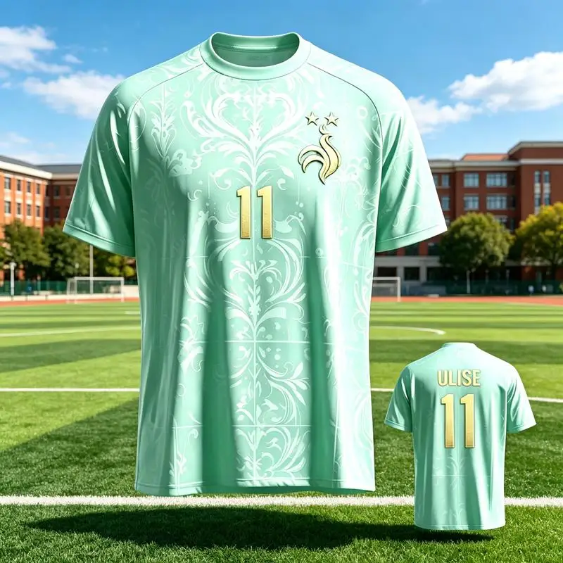 2026-2027 Neues Trikot im Fan-Design von Frankreich, T-Shirt Mbappé # 10, Dembélé # 7-Kinder, Erwachsene, Sport- & Freizeit-Tops T-Shirt Eltern-Kind – Detail 6