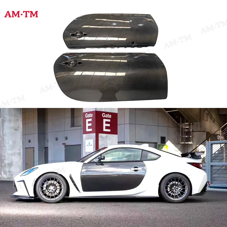 

High quality Carbon fiber car door For Toyota GR86 Subaru BRZ 2019+ fender side door panel Decorative accessories body kit
