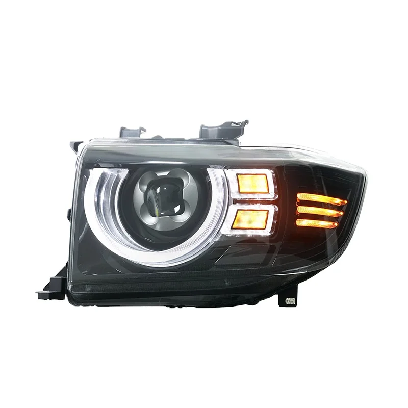 High Quality 12V LED Headlight Assembly06-23for · Land Cruiser LC76 Hilux Modified LC70-79 Series 6000k White Front Fitting