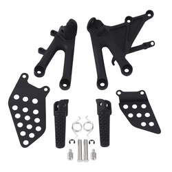 Front Driver Footrest Foot Pegs Bracket For Honda CBR1000RR CBR 1000RR 2004-2007 2005 2006 Motorcycle Rider Pedals