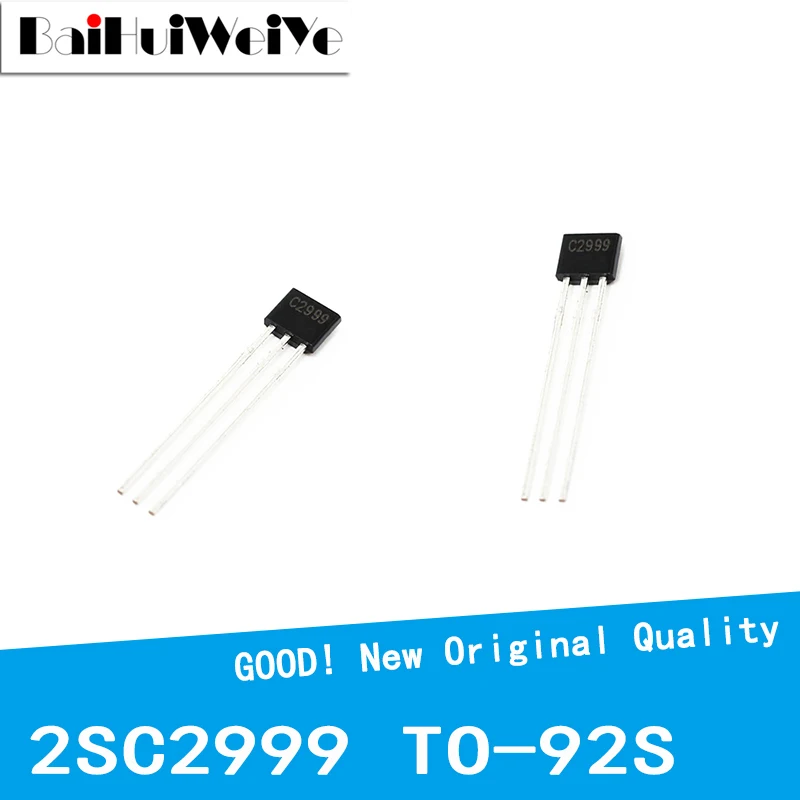50PCS/LOT 2SC2999 C2999 0.3A 25V TO-92S TO92S Triode Transistor New Good Quality Chipset
