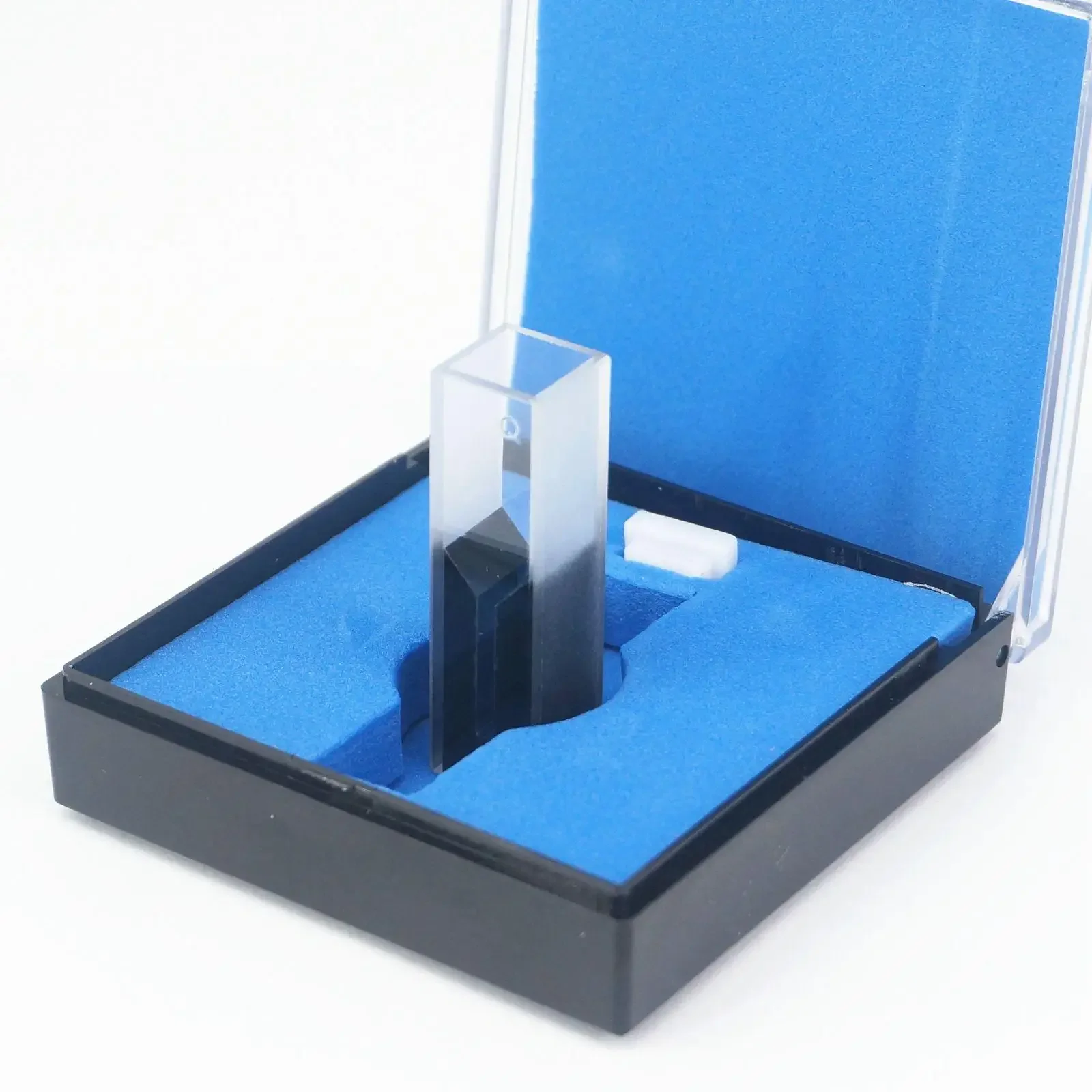 300ul Sub-Micro JGS1 Quartz Cuvette Cell With Black Walls And Lid(300ul)