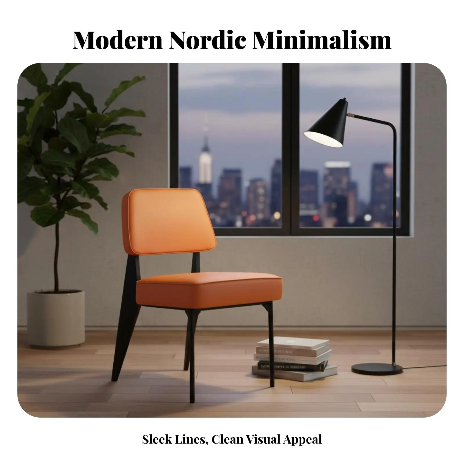 Poltrona V-Leg com Design Visual Nórdico, Cadeira de Design Contemporâneo com Estrutura Minimalista para Amantes de Design e Designers de Interiores