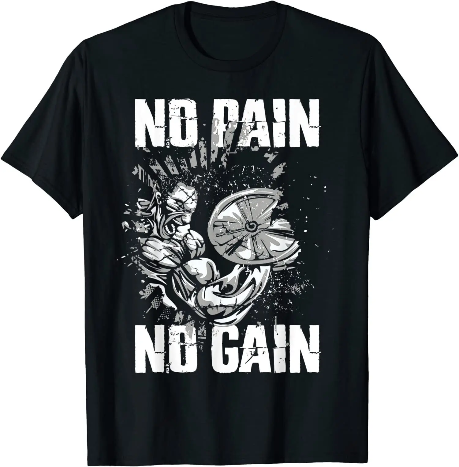 NEW LIMITED Mens Gym Fitness and Bodybuilding Design Gift Idea Tee T-Shirt S-3XL