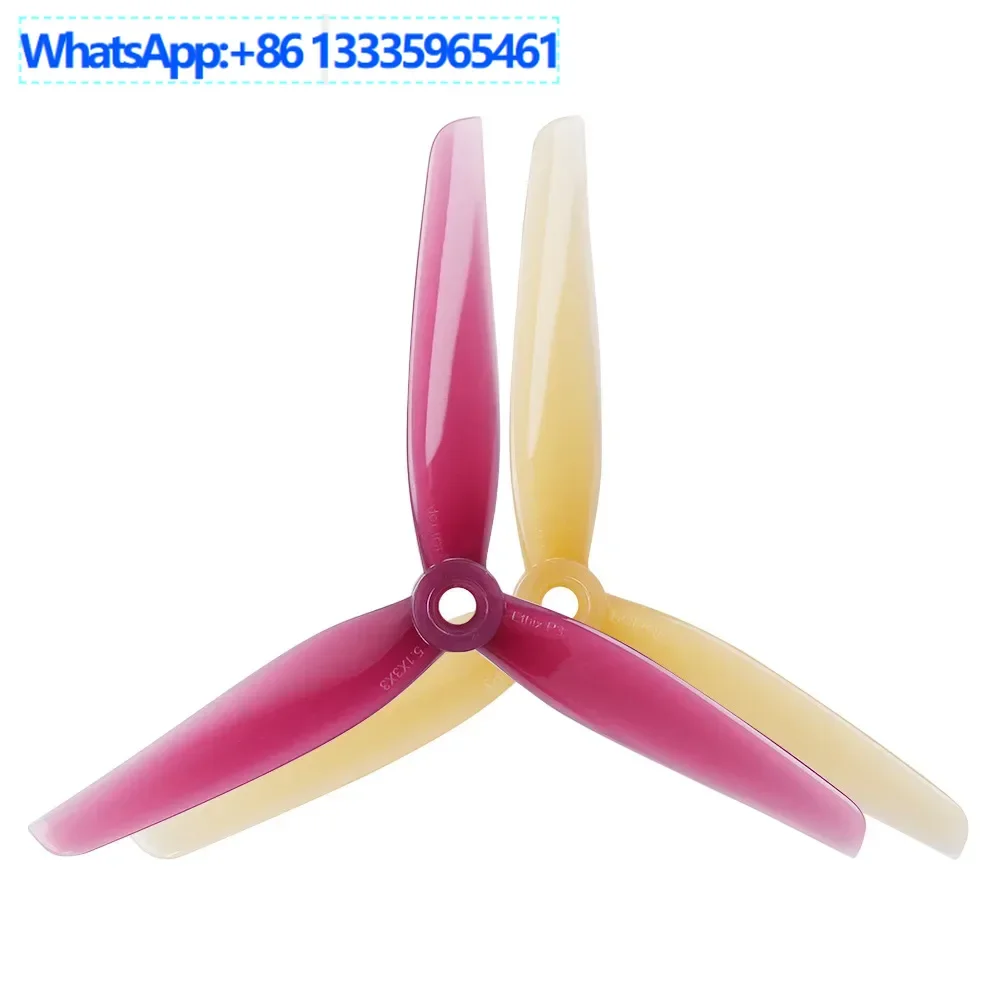

10Pcs HQ Ethix P3 Peanut Butter 5 inch Clover Propeller, High Efficiency, Fry Resistant