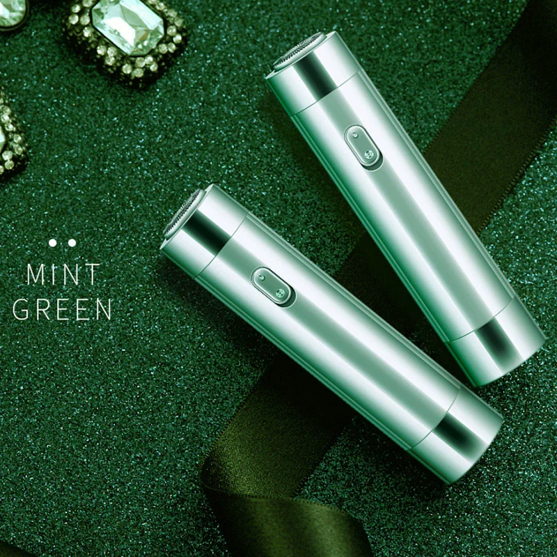 Portable Electric Rotating Disc Painless Hair Remover Mini Shaver Waterproof Facial Body Hair Removal Beauty Tool Household