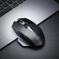 Inphic A1 Bluetooth Mouse Rechargeable 2.4G Wireless Mouse Ergonomic Office Mute Mouse For MacBook Tablet Laptops Computer PC