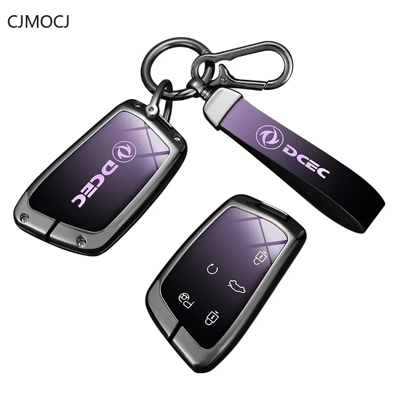 

Premium Zinc Alloy Key Cover Case for Aeolus L7/Haohan/Haoji/SKY EV01 - Protective Key Fob Shell Keybag Keychain