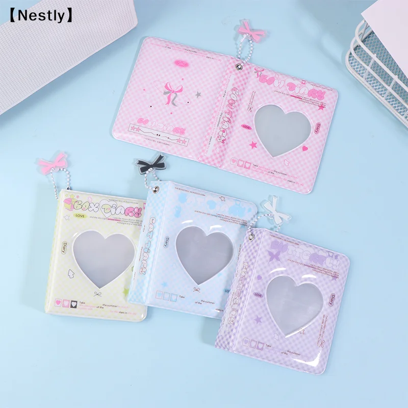 Kpop Photo Card Binder 3 Inch - Милый 3-дюймовый альбом для любовных открыток