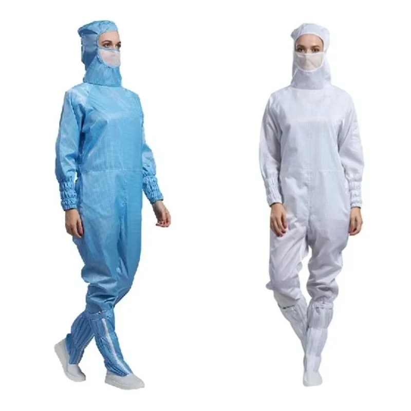 GMP clean room jumpsuit autoclavable anti-static work clothes