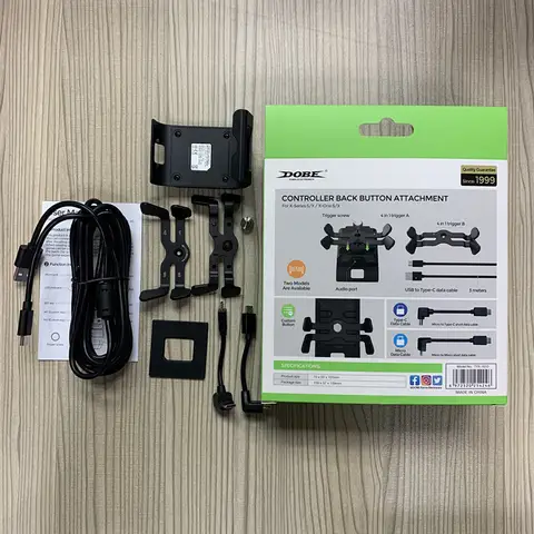 Xbox Series/One S/X के लिए डेटा केबल के साथ कंट्रोलर बैक बटन अटैचमेंट पैडल कीज़ गेमिंग एक्सेसरीज़ बैक कंट्रोलर पैडल 10 best sales एक्सबॉक्स सीरीज एक्स नियंत्रक भागों - №2