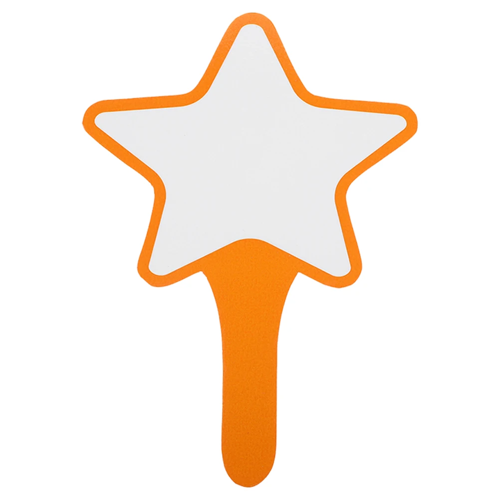 Многоразовая пустая табло для сухого стирания, портативная ручная доска для голосования, подсчета очков в классе, аукциональная подсказка