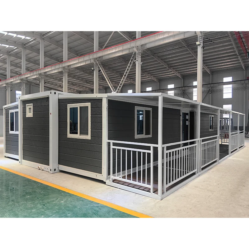 Customized Portable Living Container Homes Small Expandable Mobile Homes Made of Steel Sandwich Panels, Suitable for Apartments.