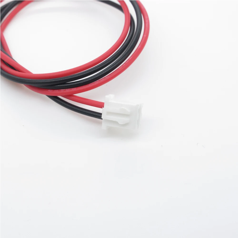 Câble de pilote led en cuivre pur, XH2.54-2P VH3.96-2P 30CM 24awg 18awg UL1007, câble rouge et noir, fil polarité, personnalisation