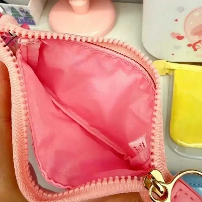 Chiikawa Portable Cosmetic Bag Cartoon New Girl Cute Pvc Zipper Storage Small Bag Bags for Woman Kawaii Cartoon
