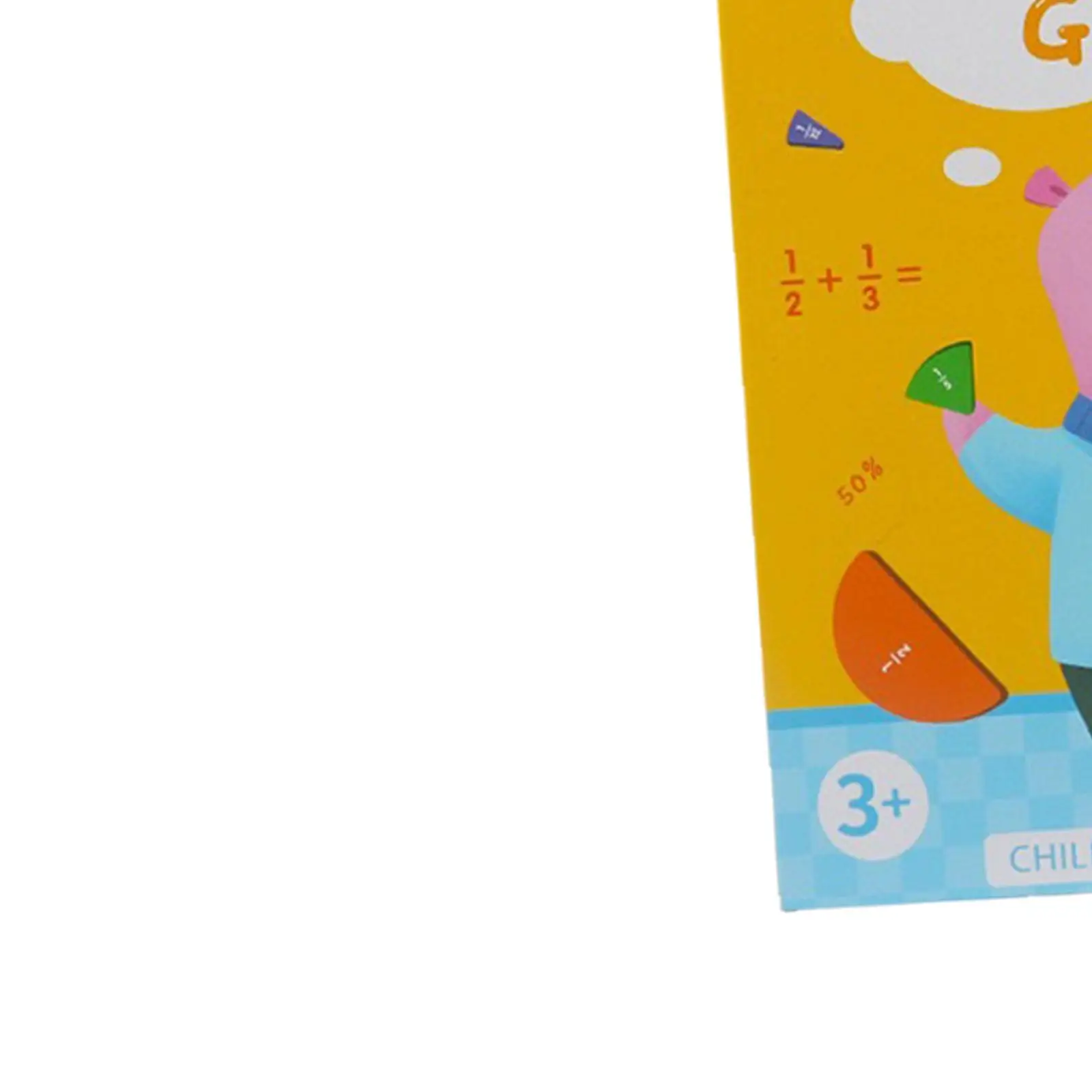 Magnetic Fraction Tiles Fraction Learning Math Toys for Coordination Sensory