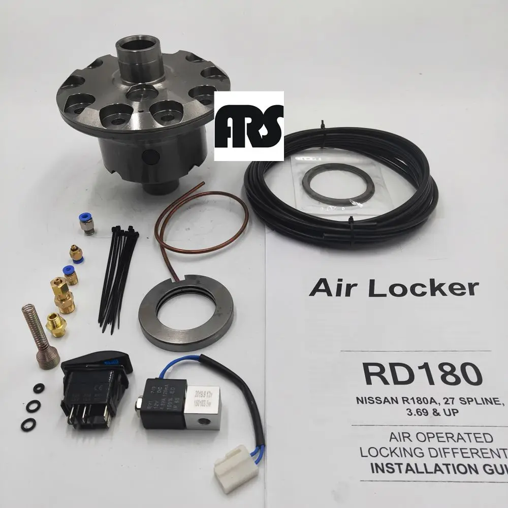 RD180 10-Bolt 27 Spline Air Differential Locker for Nissan D40 Steel Front Axles & Propeller Shaft Direct From China Factory