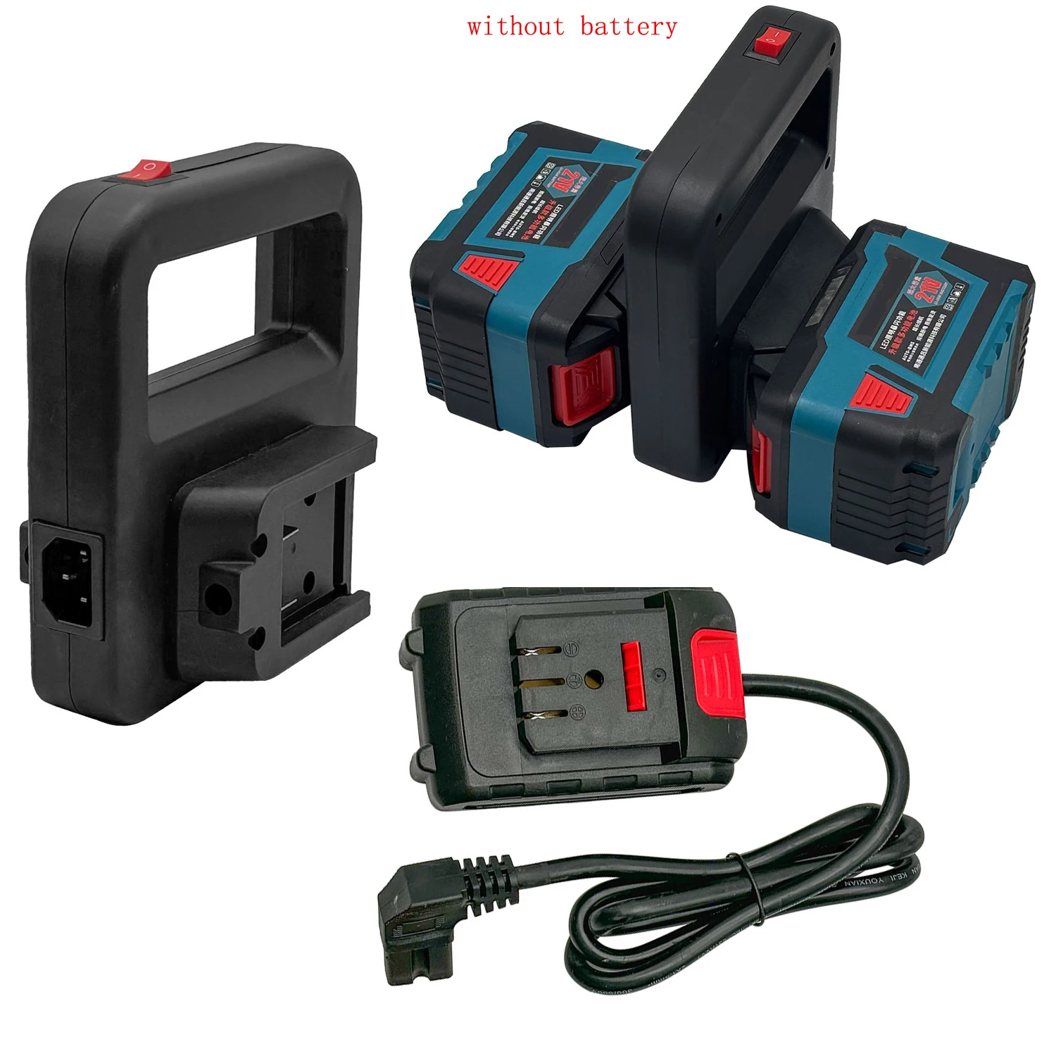 

2 In 1 Battery Converter Replacement For Dayi For A3/2106 For Impact-wrench Electric Driver Work Light Power Tool Accessories