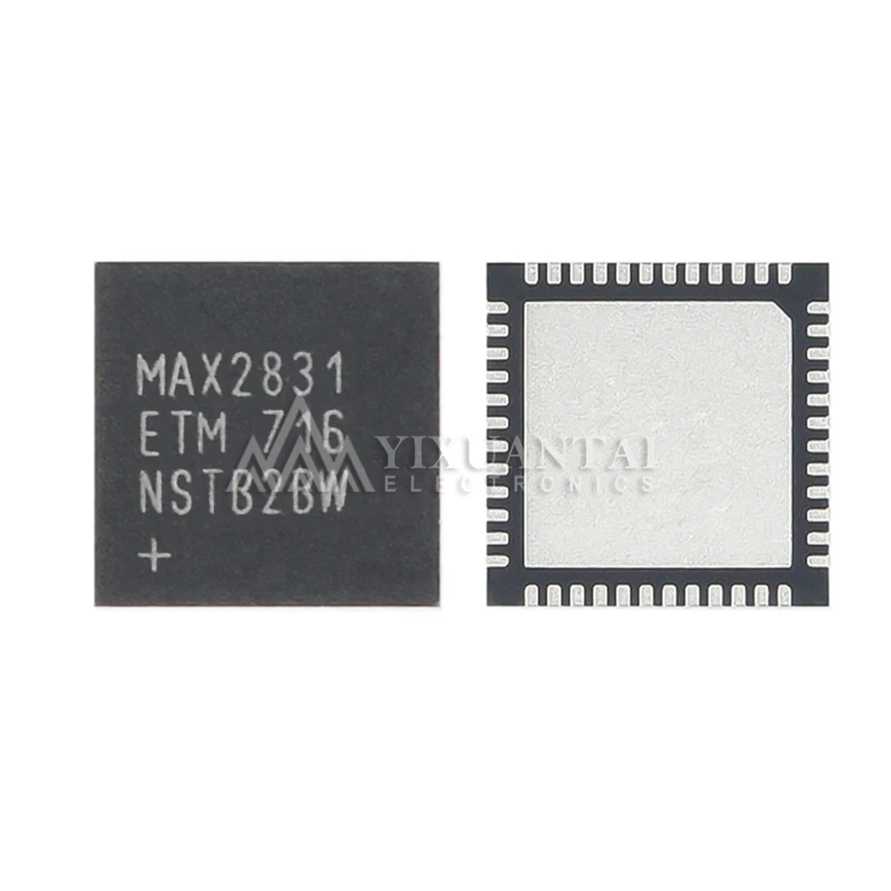 

1pcs/lot MAX2831ETM+T MAX2831 ETM IC RF TXRX WIFI 48WFQFN New Original