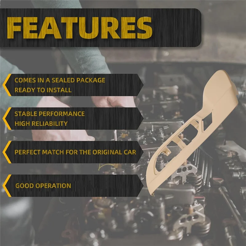 Cubierta de pista lateral de asiento para GMC Acadia Traverse Buick Enclave 2009-2017 accesorios de coche