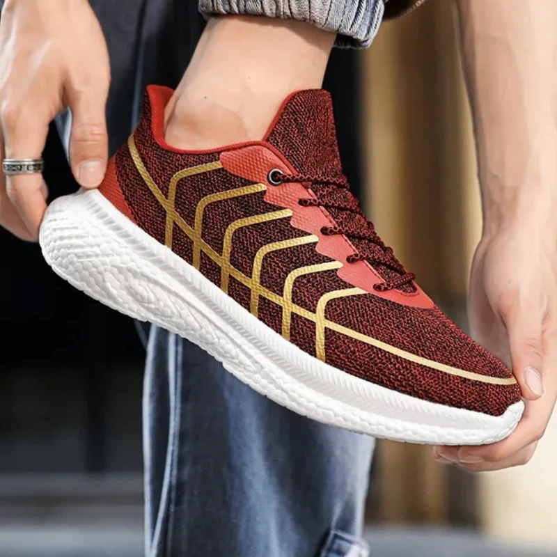 

Лето 202, универсальная профессиональная спортивная обувь на толстой подошве, увеличивающая рост, мягкая, дышащая сетка, на шнуровке, подходящая по цвету