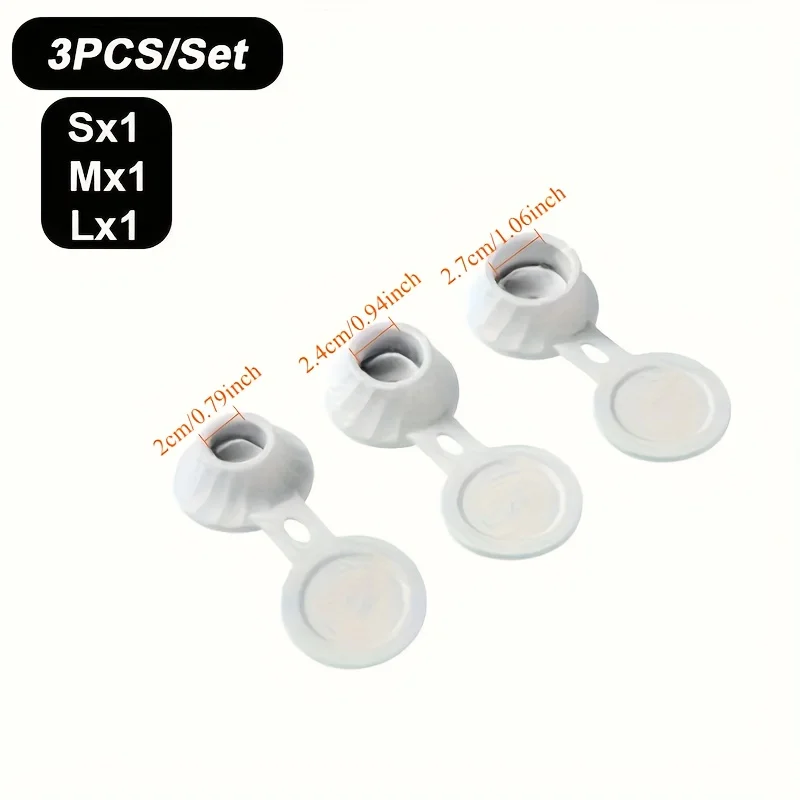 Tappi per svuotare bottiglie, connettore di trasferimento adattatori da 3 pezzi, tappo per bottiglia ribaltabile con tappi invertiti in 3 dimensioni, tappo per bottiglia invertito Ottieni ogni D