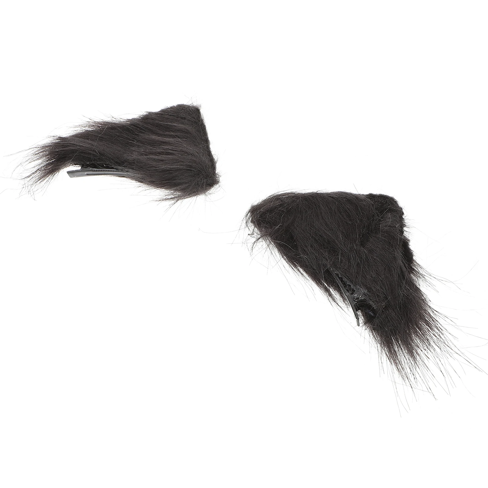 

Cat Ears Hair Clips Kitten Ear Pins Soft Flannel Accessories Halloween Cosplay Birthday Stage Performance