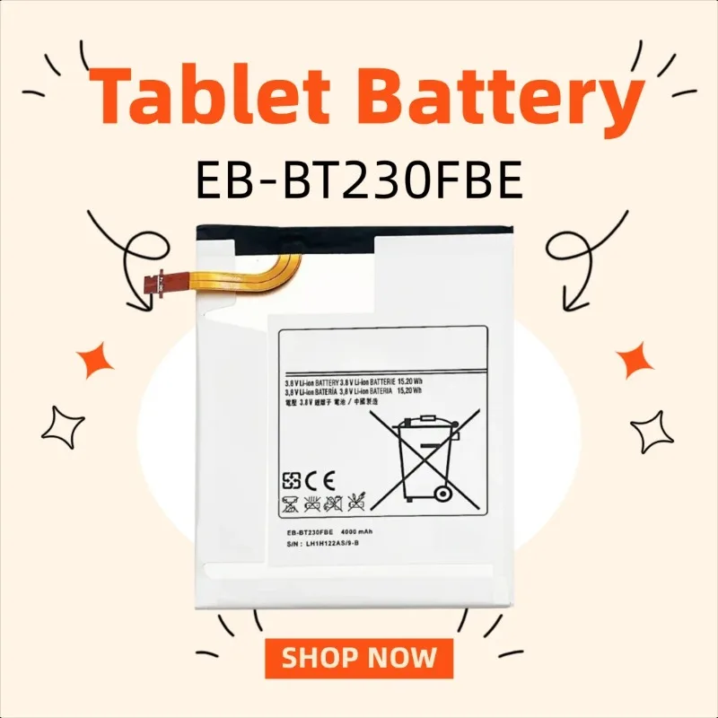 

EB-BT230FBE 3.8V 4000mAH Tablet Battery for Samsung Tab4 7.0