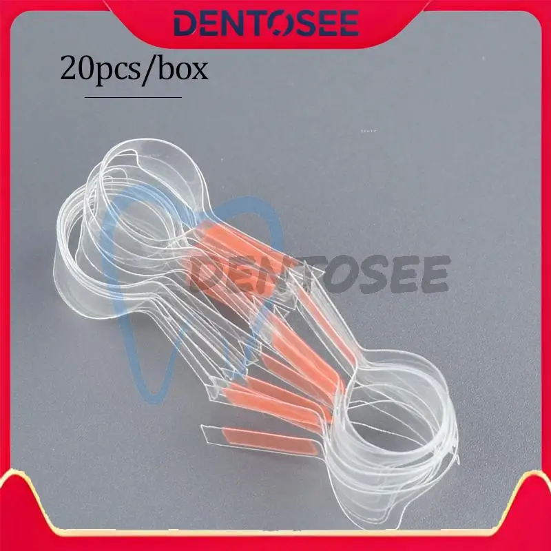 Matriz anterior dupla dentária, matriz secional transparente autoadesiva para restaurações de classe iii, materiais compostos