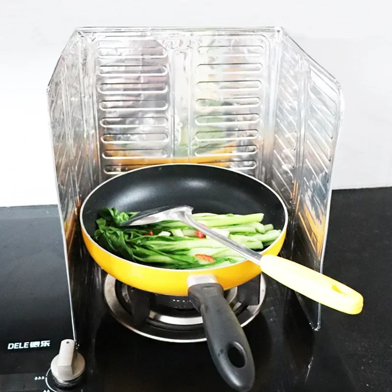 

Kitchen Cleaning Tools Stove Oil-Proof Splash Guard Board Article for The Kitchen Removable Cooking Frying Oil Gas Kitchenware