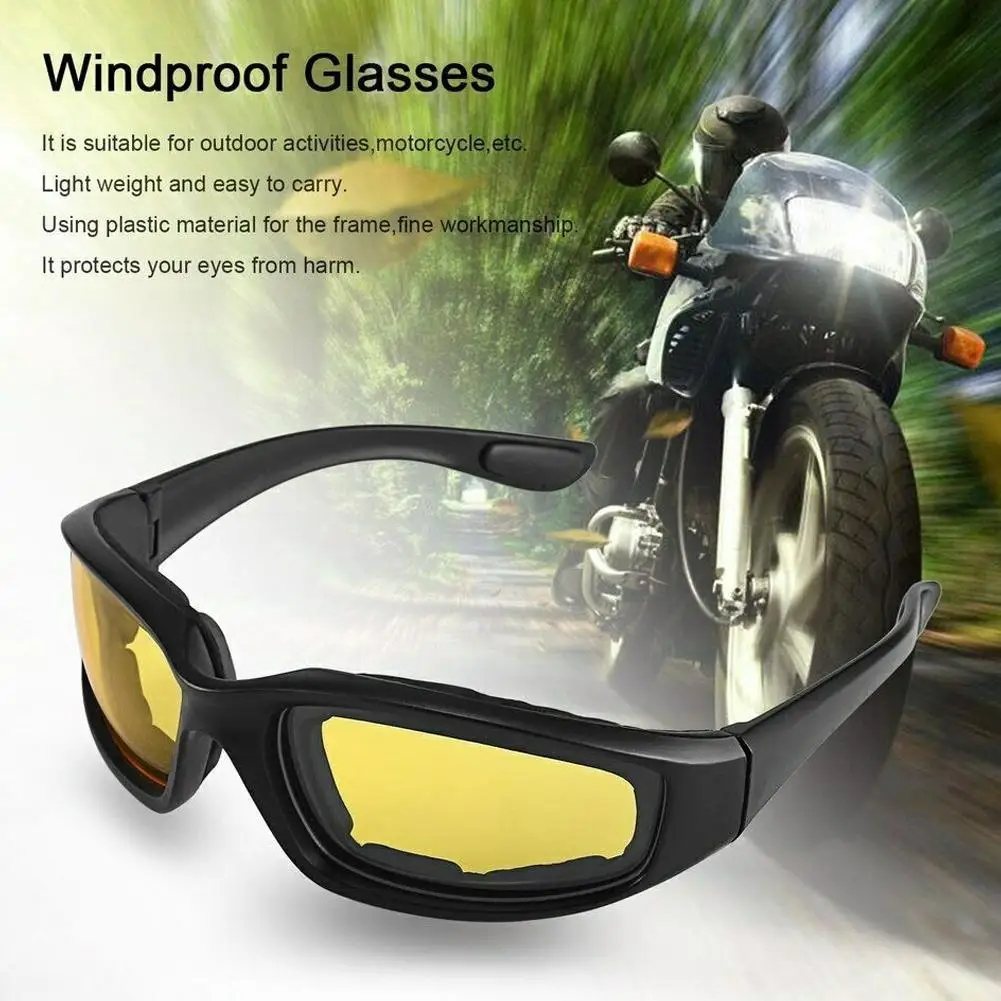 Outdoor Cycling Eyewear Sunglasses Riding Goggles Windproof Glasses Men Sports Sunglasses Goggles Bicycle Riding Accessories