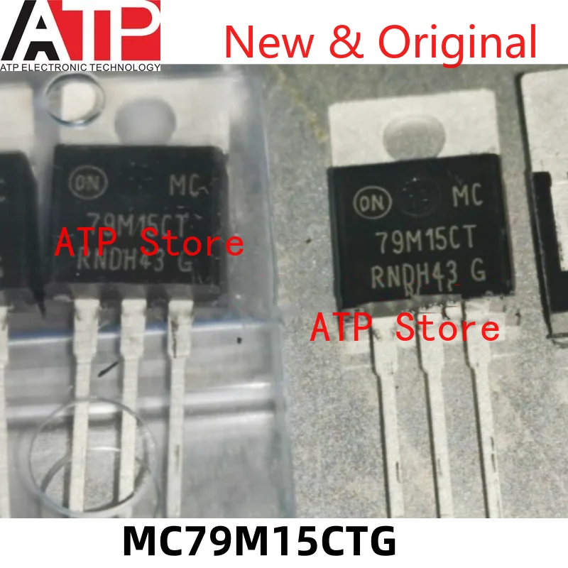 

10PCS MC79M15CTG 79M15CT TO-220 Original spot inventory