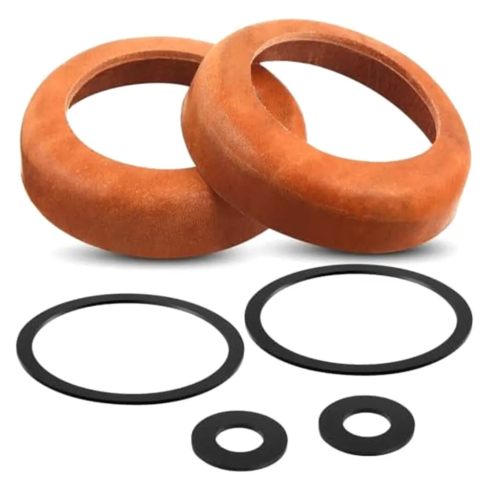

2Sets 90-Type Hand Pump Leather Covers O-ring Seal Piston Covers Handle Pump Replacement Parts Leather Seal Set