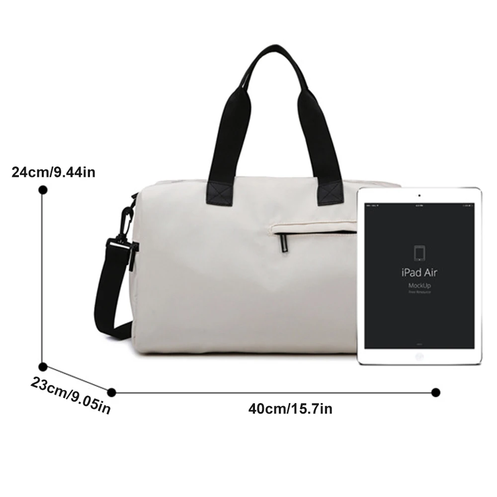 1PCS Gym Bag for Women and Men with Shoe Compartment & Wet Pocket - Duffle Bag for Travel Sports Fitness Workout Athletic