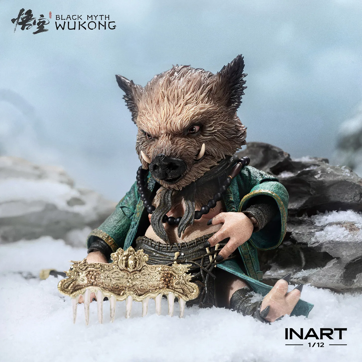 In-stock Black Myth: Wukong Zhu Bajie 1/12 Action Figure Collectible